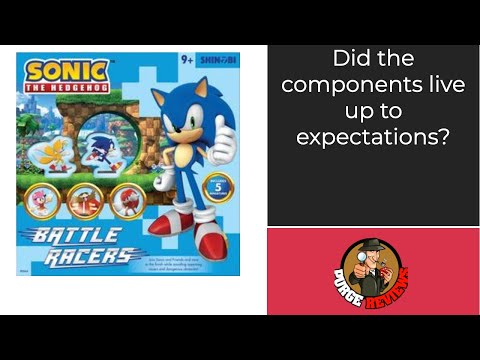 The Purge: # 2432 Sonic the Hedgehog: Battle Racers: Unboxing; A detailed look at the Components