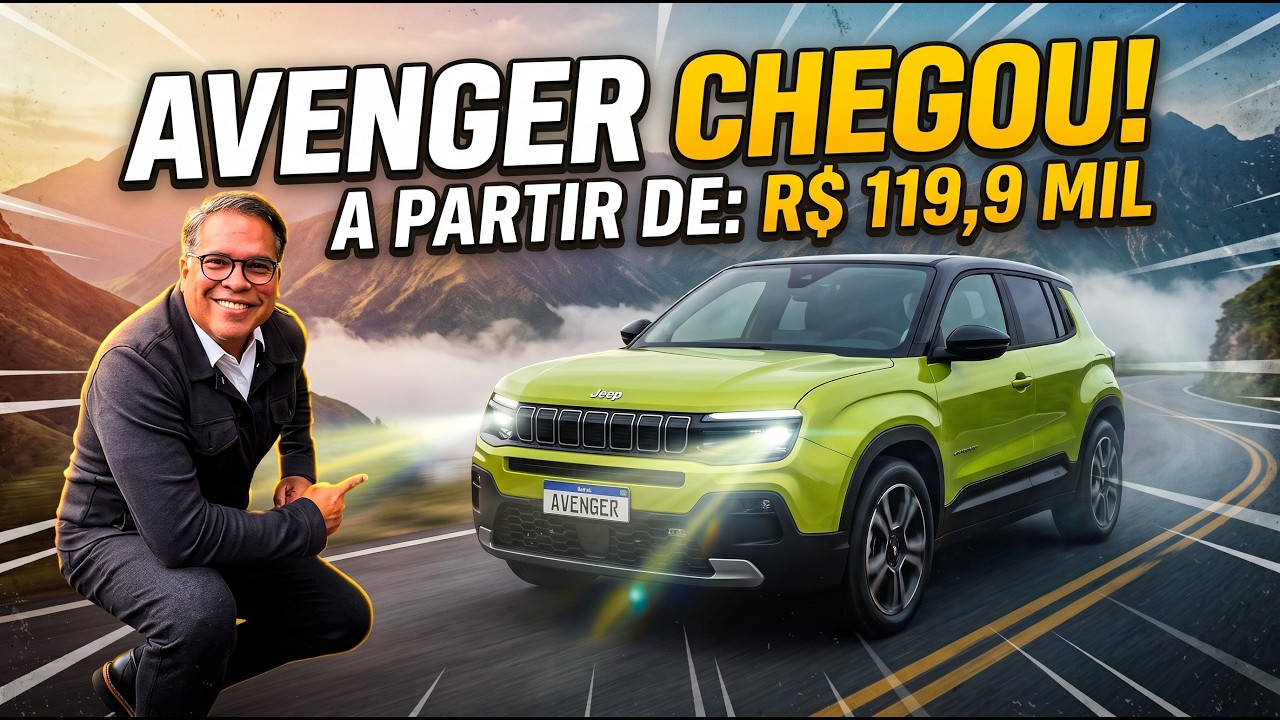 Jeep Avenger de R$ 119,9 mil?
