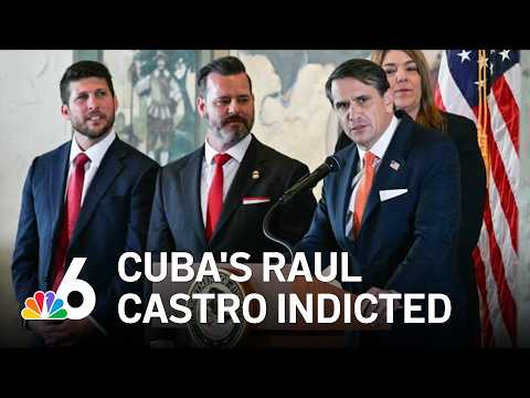 Ex-Cuban President Raúl Castro indicted on 7 criminal charges