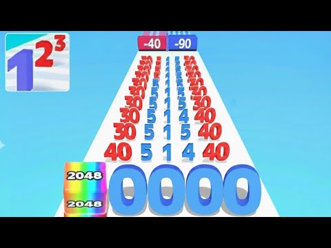Number Master vs Jelly Run 2048 - Gameplay Walkthrough Android iOS (Level Up, Math Games)
