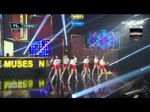 Nine Muses Hurt Locker Mnet M Countdown 150723