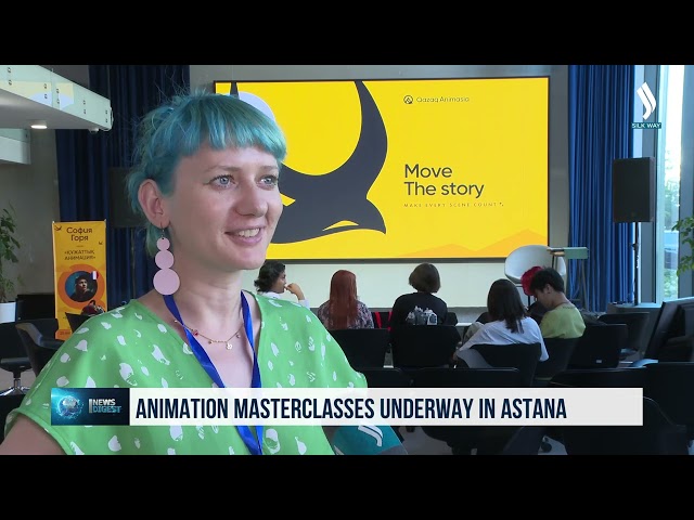 Animation masterclasses underway in Astana