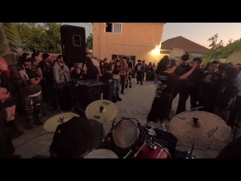 punk show in South Central