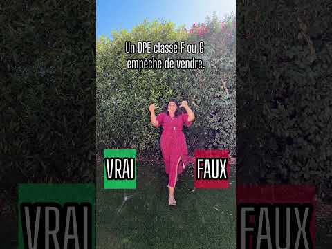 VRAI OU FAUX de L'IMMO