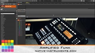 Video thumbnail for Maschine Packs: Native Instruments Amplified Funk Expansion Review by SoundsAndGear