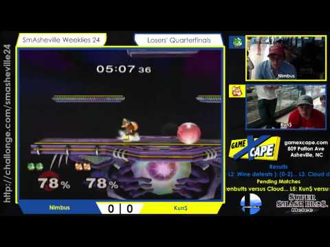 SW24 Losers' R4 - Nimbus (Jigglypuff) vs Kun$ (Fox)