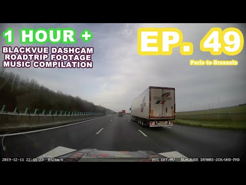 [EP49] ONE HOUR CHILL MUSIC 4K UHD DASHCAM DRIVING VIDEO || BLACKVUE X THE LAST OVERLAND