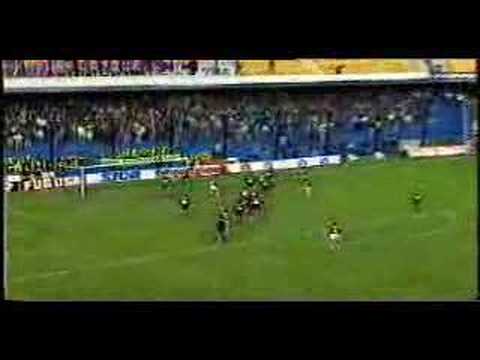 Gol de Abreu San Lorenzo vs boca en bolivia