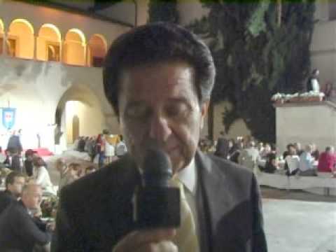 ONDA TG 8.07.2013 - CORTILE ANNUNZIATA SULMONA: BANCHETTO RINASCIMENTALE TABASSI