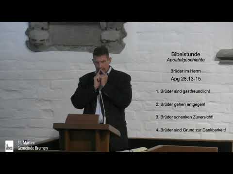 Bibelstunde vom 23.09.2020 - 9. Der Romaufenthalt und das Ende des Paulus