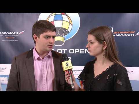 Aeroflot Open - 2013. Interview with Pavel Ponkratov