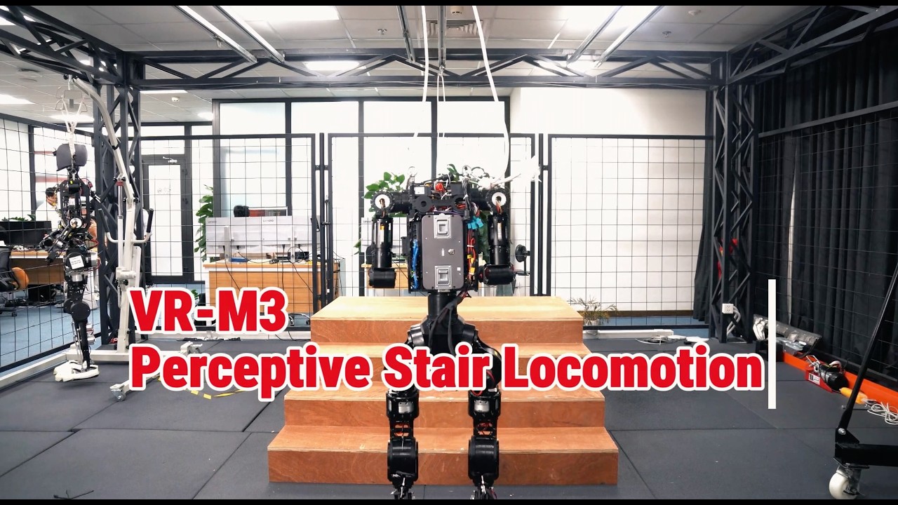 Perceptive stair locomotion