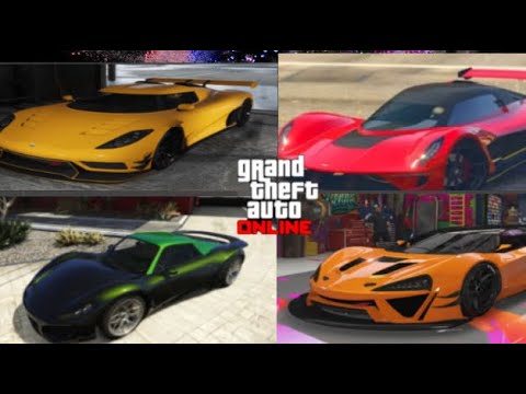 TOP 8 FASTEST CARS IN GTA 5 ONLINE(2021)