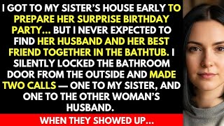 I Walked In Early for a Surprise Party… and Found a Secret Affair in the Bathtub