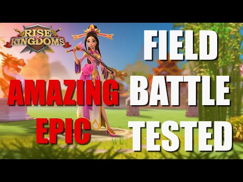 Diaochan Commander Spotlight - One of the Best for F2P - Ruins Field Battle tested- Rise of Kingdoms