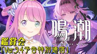 【 鳴潮 】「Ver.3.4予告特別通信」鑑賞会！！ストーリーも進めていくのら！！！第3章幕間 Ver.3.3 ＃21【姫森ルーナ/ホロライブ】