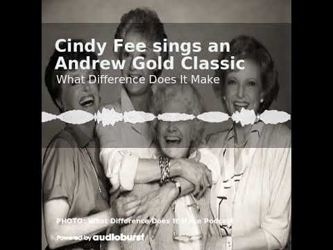 Cindy Fee is the singer on the theme to “The   Golden Girls”, an Andrew Gold Classic