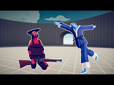 1V1 TAEKWONDO CHAMPION VS ALL UNITS #3 | TABS | Totally Accurate Battle Simulator