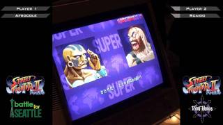 Battle For Seattle Super Turbo Singles - Afrocole vs Rcaido