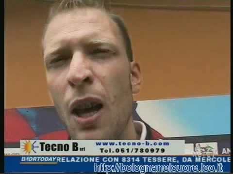 Bologna FC 1909 25/07/2011 Federico Agliardi intervistato nel giorno della presentazione
