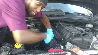 How to change spark plugs and coil packs on a Dodge Challenger SRT8