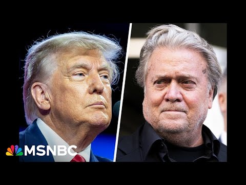 'Even Steve Bannon' is WORRIED about Trump's Epstein controversy
