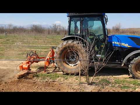 Rotary tiller, New Holland T4, 旋耕機, bocna freza, rinieri el170