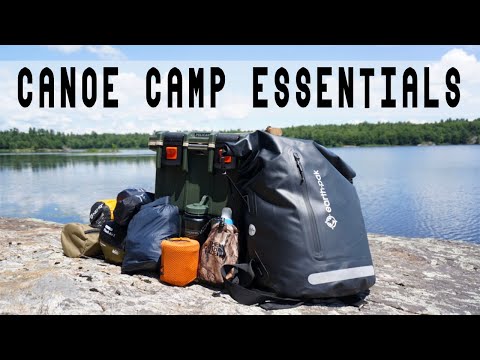 What's In My Camping Backpack? Canoe Camp Edition