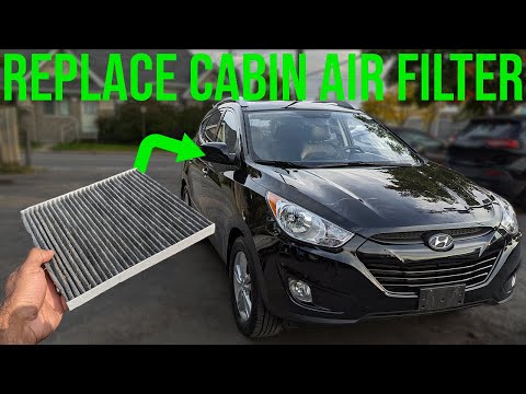 How to Replace Cabin Air Filter - Hyundai Tucson (2010-2015)