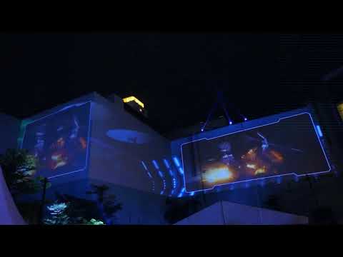 BTS Star Wars the last jedi video mapping