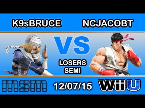 MSM 27 – DP | K9sBruce (K9sBruce) Vs. NCJacobT (RYU) Losers Semi - Smash Wii U