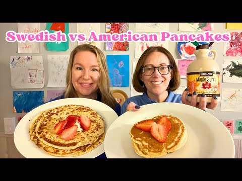 How To Make Perfect Swedish & American Pancakes At Home & Which One is Better? 🥞