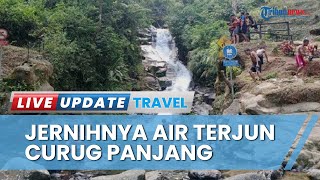 Jernihnya Air di Curug Panjang Puncak Bogor, Suasana Alam Tambah Daya Tarik Wisatawan