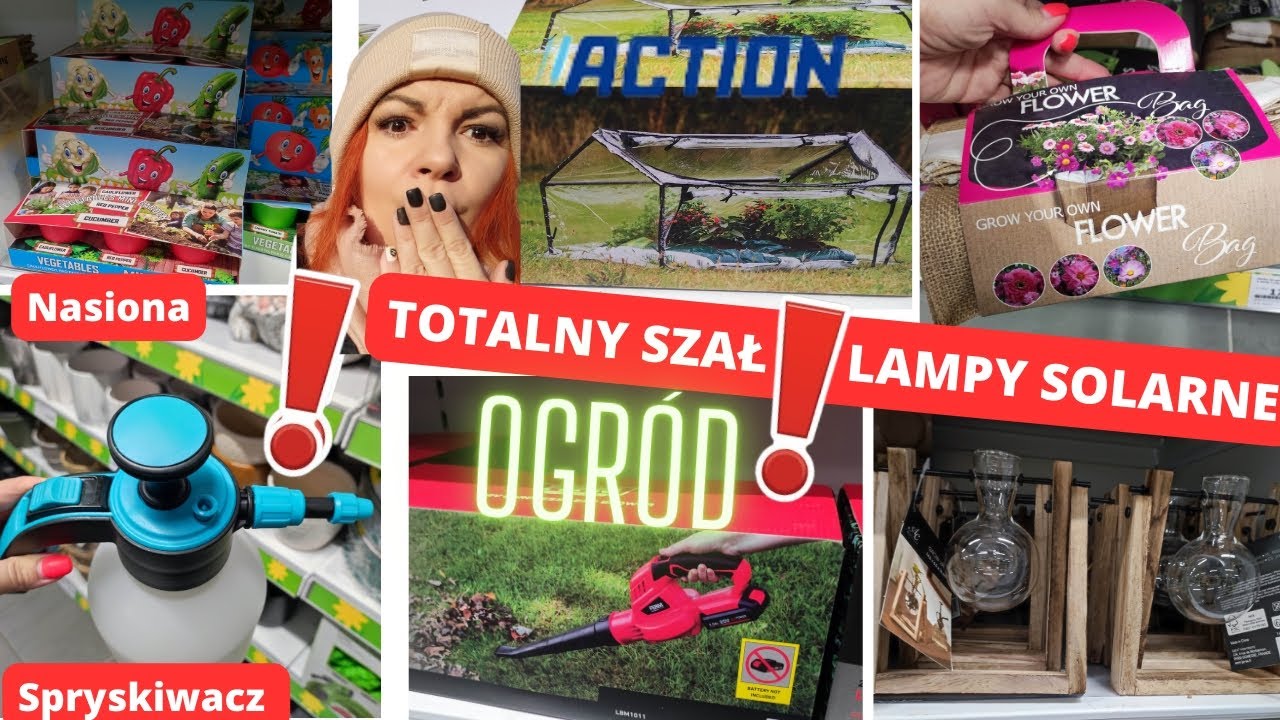 ACTION OGRÓD💥 NISKIE CENY - CO WARTO KUPIĆ⁉️🤔 LAMPY SOLARNE - OGROMNY WYBÓR😱 NOWY PRZEGLĄD PÓŁEK💥