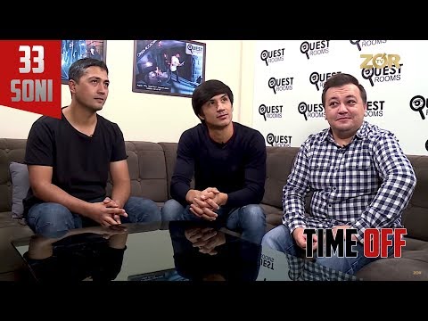 Time OFF 33-soni - Sanjar Matkarimov, Yigitali Mamajonov, Yodgor Nosirov (05.12.2017)