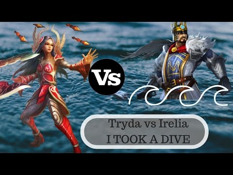 Tryndamere vs Irelia - I took a Dive! Underwater Tryndamere!