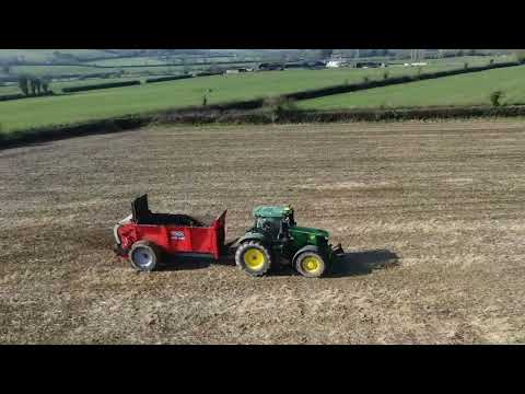 Noonan Agri spreading dung 2022
