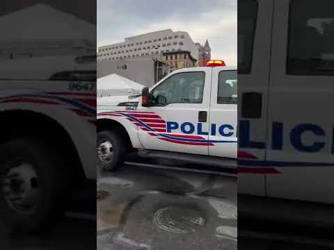 Washington DC Metropolitan Police: 9647 on a Traffic Job