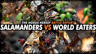 Download lagu Salamanders vs World Eaters - The Horus Heresy (Battle Report) mp3