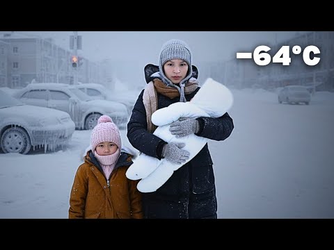 A Day in the Life of a Newborn at -64°C in the Coldest City in the World: Yakutsk