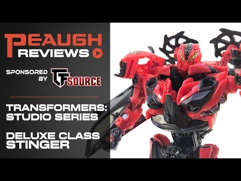Video Review: Transformers Studio Series - Deluxe STINGER