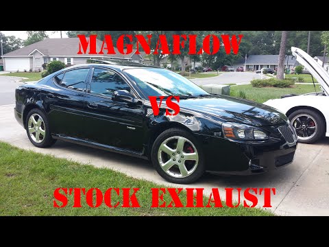 Magnaflow Catback vs Stock Exhaust vs No Exhaust 08 Pontiac Grand Prix GXP