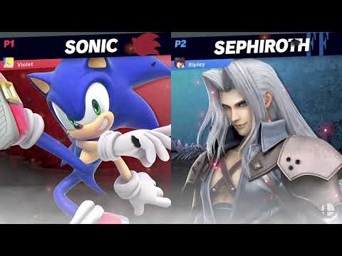 Violet (Sonic) vs Lockhart (Sephiroth)