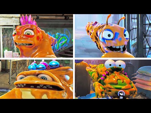 All Guns Reactions to the Furgle Gooping on Them - High on Life