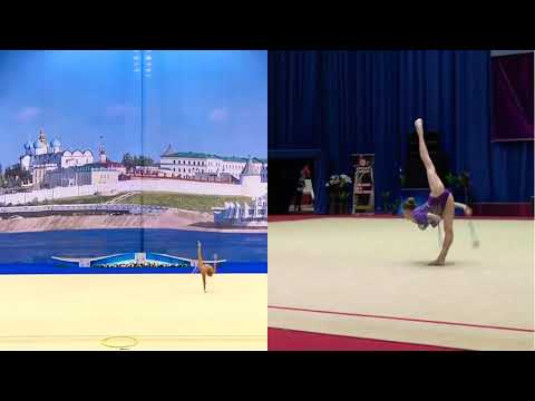 Rhythmic Gymnastics Music challenge Yana Kudryavtseva Vs Alice Taglietti