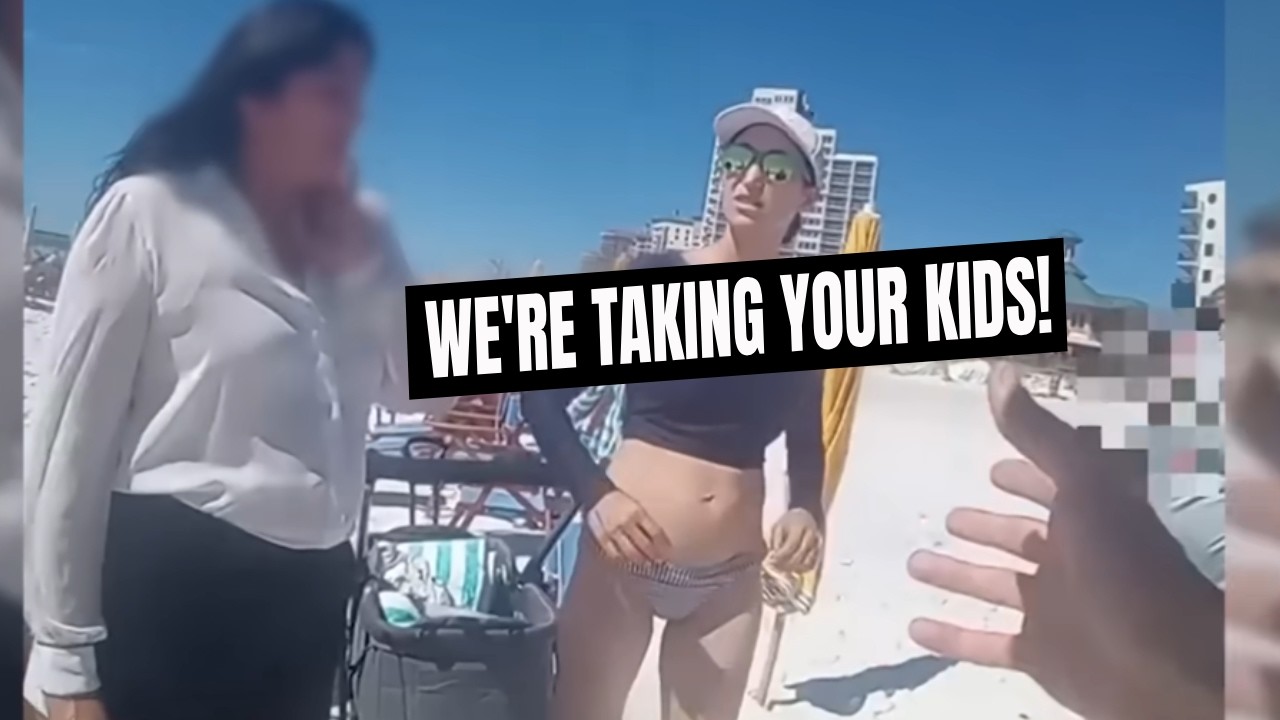 Cops Swoop in to Swipe Couple's FOUR KIDS After THIS "Mistake" (Video)
