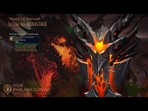 Protection Warrior Artifact Scale of the Earth Warder Hidden Skin Burning Plate of the Worldbreaker