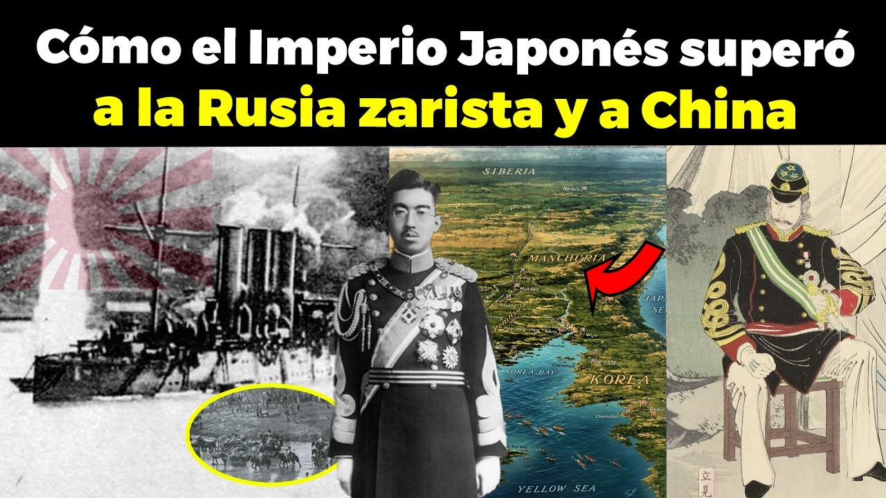 Cómo el Imperio Japonés, superó a la invencible Rusia zarista y destruyó China