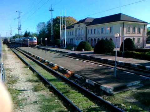 Razpredelitelna railway station in Rousse (Bulgaria)