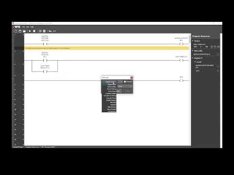 PLC Programming and Simulation with the WTE TReX
